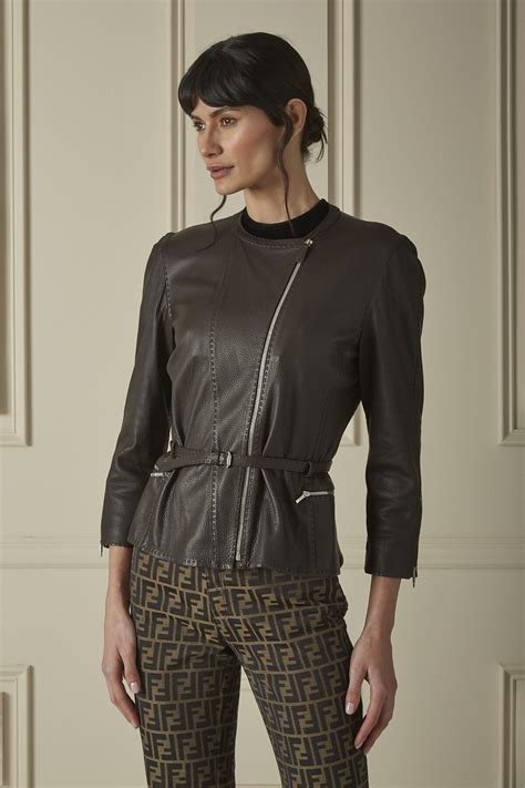 fendi jacket women's price|More.